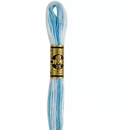 DMC Embroidery Floss, 6 - Strand - Variegated Baby Blue 67 - Honey Bee Stamps