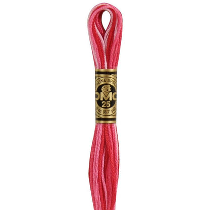 DMC Embroidery Floss, 6 - Strand - Variegated Carnation 107 - Honey Bee Stamps