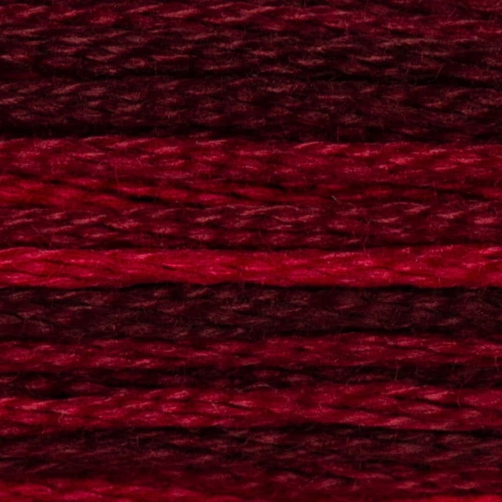 DMC Embroidery Floss, 6 - Strand - Variegated Garnet 115 - Honey Bee Stamps