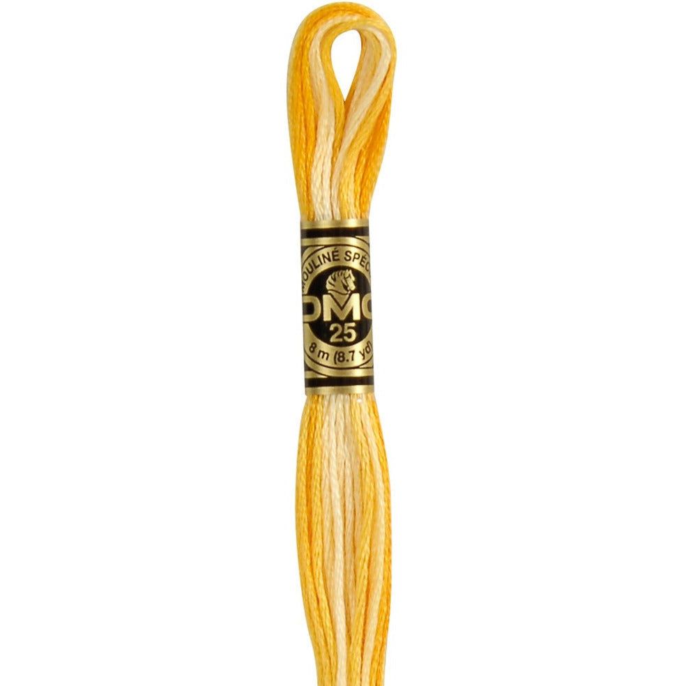 DMC Embroidery Floss, 6 - Strand - Variegated Yellow 90 - Honey Bee Stamps