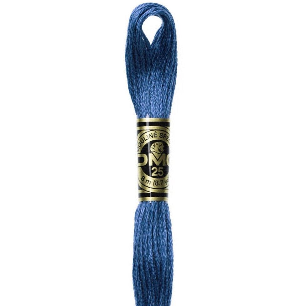 DMC Embroidery Floss, 6 - Strand - Wedgewood Blue Medium 517 - Honey Bee Stamps
