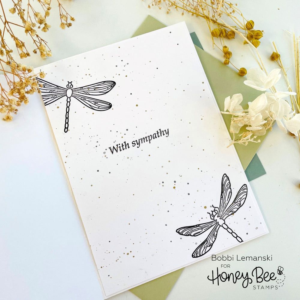 Dragonfly - Honey Cuts - Coordinating Dies - Honey Bee Stamps