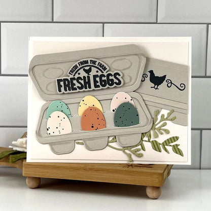 Eggstra Special - 4x6 Photopolymer Stamp Set - Honey Bee Stamps