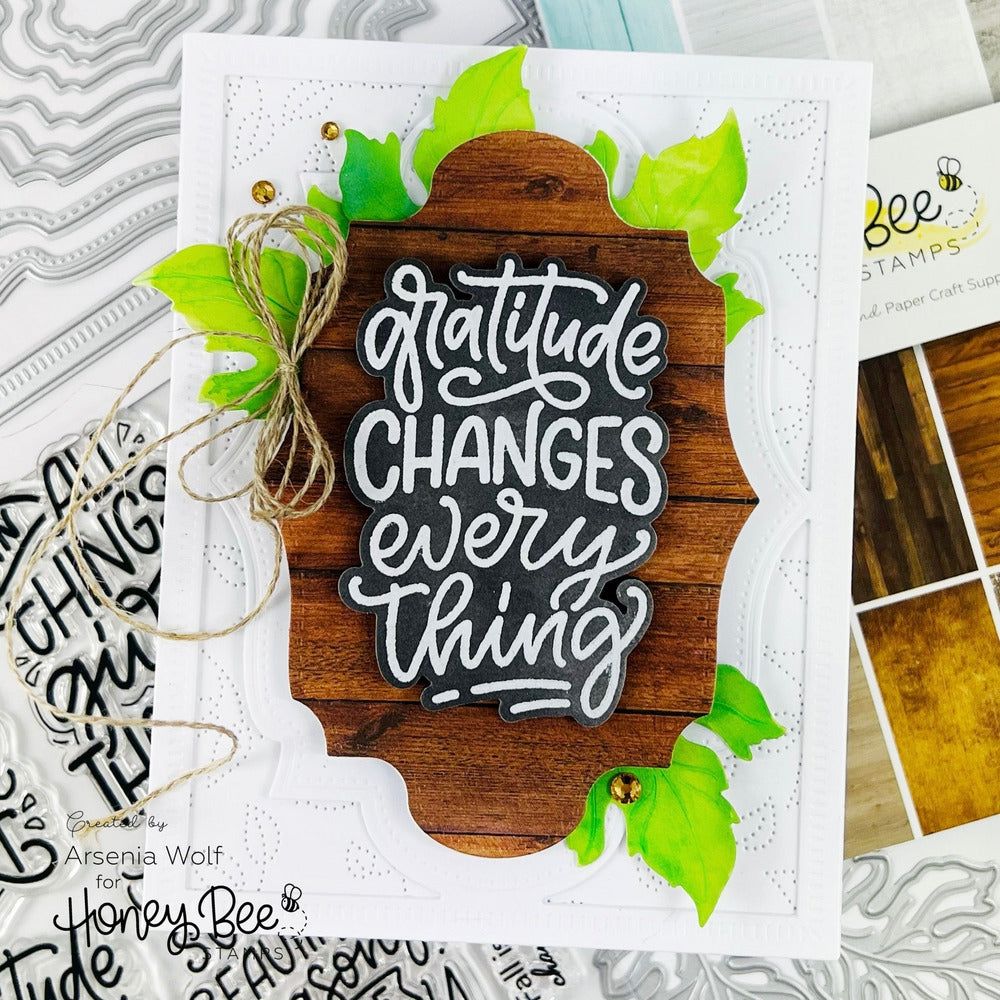 Fall For You - Honey Cuts - Coordinating Dies - Honey Bee Stamps