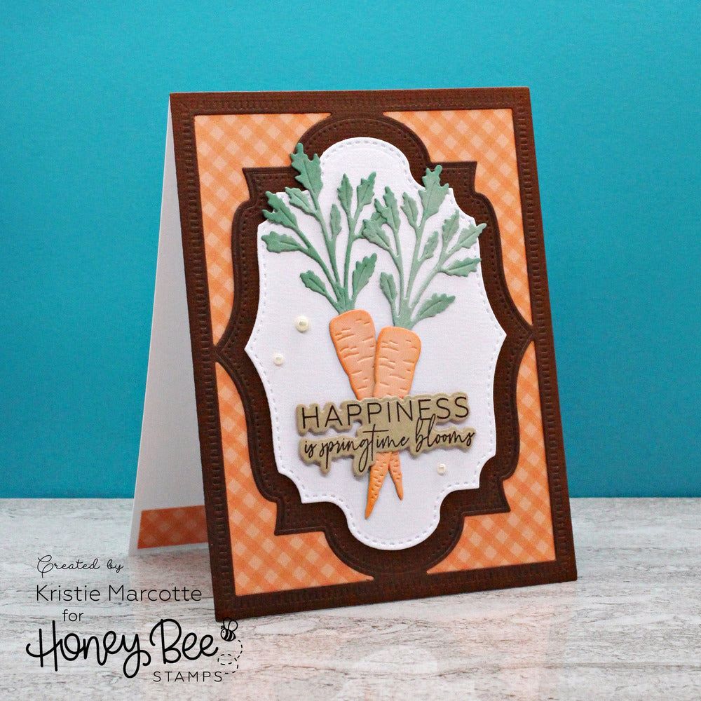 Garden Bouquet - 4x6 Photopolymer Stamp Set - Honey Bee Stamps