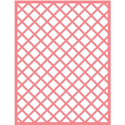Garden Lattice Cover Plate Top - Honey Cuts - Stand - Alone Dies - Honey Bee Stamps