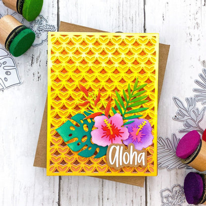 Garden Lattice Cover Plate Top - Honey Cuts - Stand - Alone Dies - Honey Bee Stamps