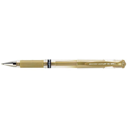 Gold Ink Uni - Ball Gel Impact Pen - Broad Point - Honey Bee Stamps