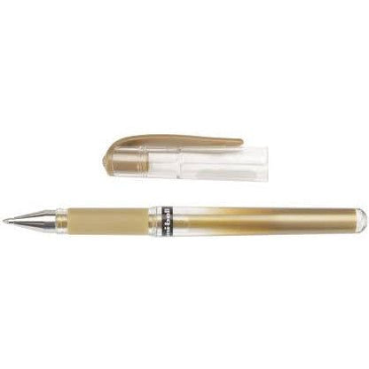 Gold Ink Uni - Ball Gel Impact Pen - Broad Point - Honey Bee Stamps