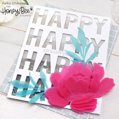 Happy Happy Happy - Honey Cuts - Coordinating Dies - Honey Bee Stamps