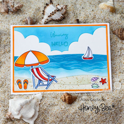 Hello Summer - Honey Cuts - Coordinating Dies - Honey Bee Stamps