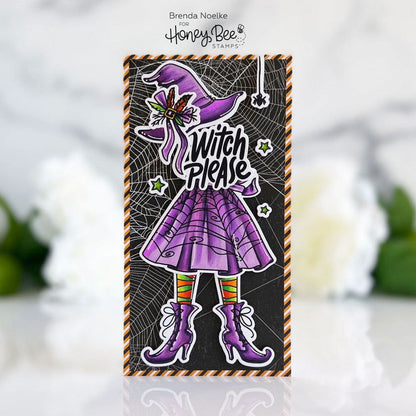 Hocus Pocus - 4x6 Photopolymer Stamp Set - Honey Bee Stamps