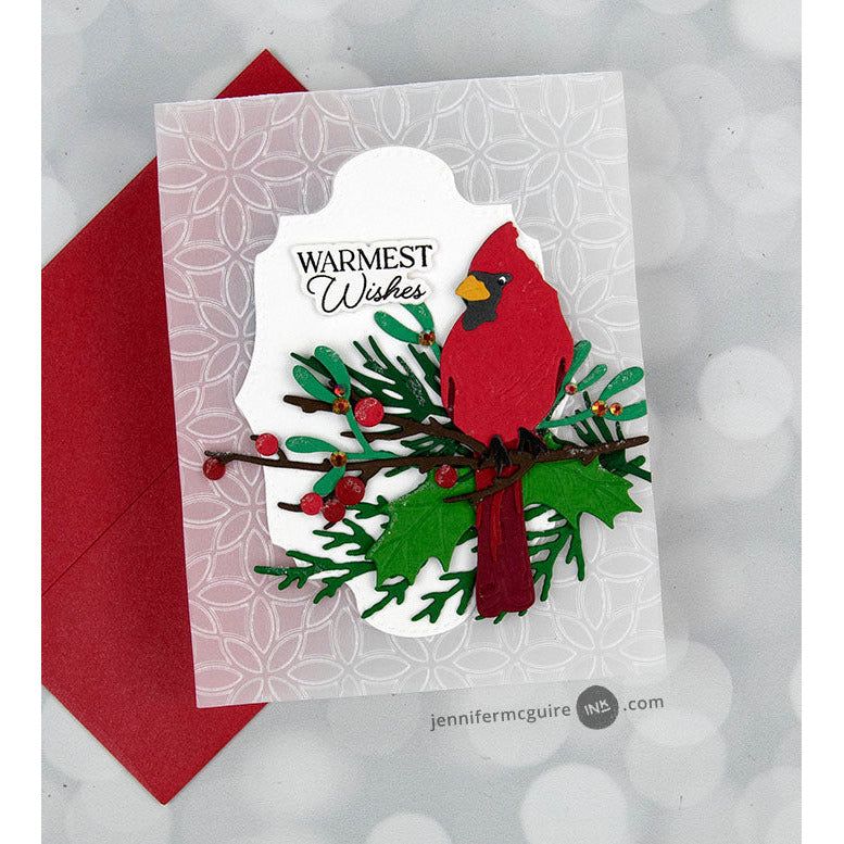 Home For The Holidays - 4x5 Photopolymer Stamp Set - Honey Bee Stamps