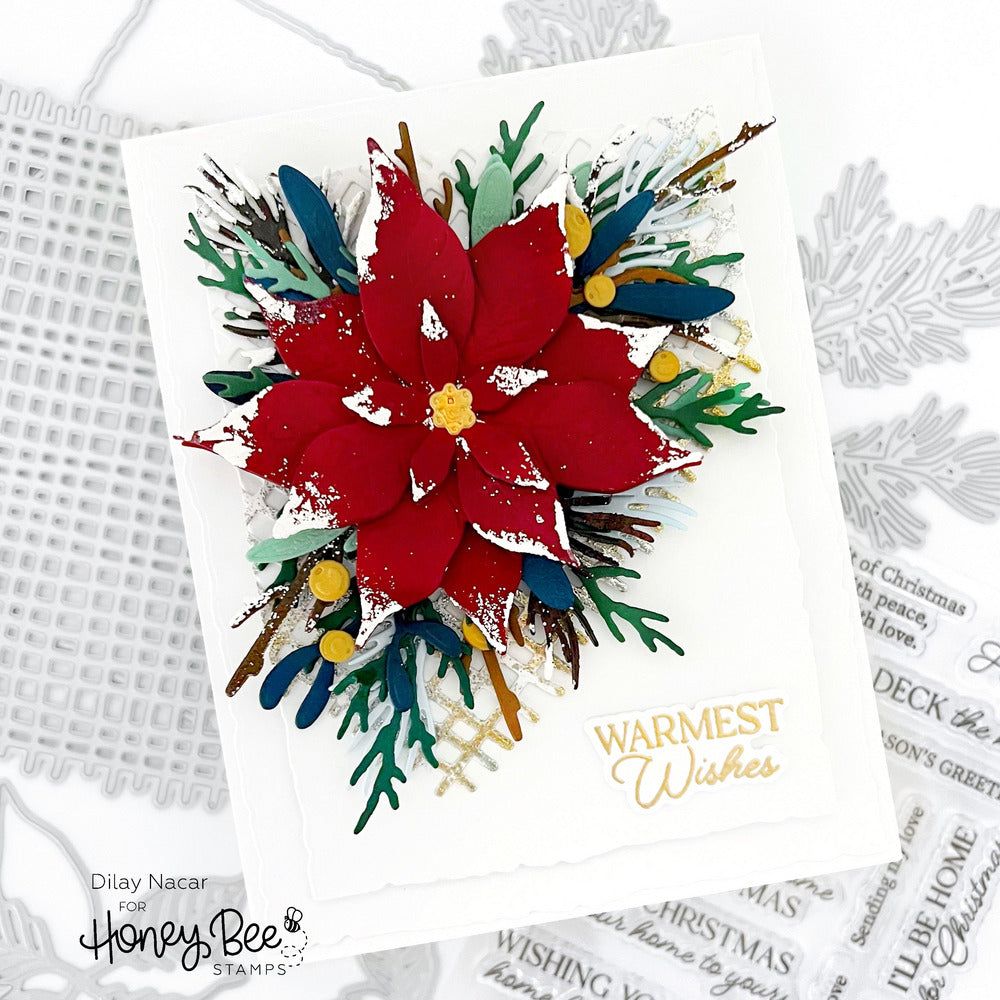 Home For The Holidays - Honey Cuts - Coordinating Dies - Honey Bee Stamps