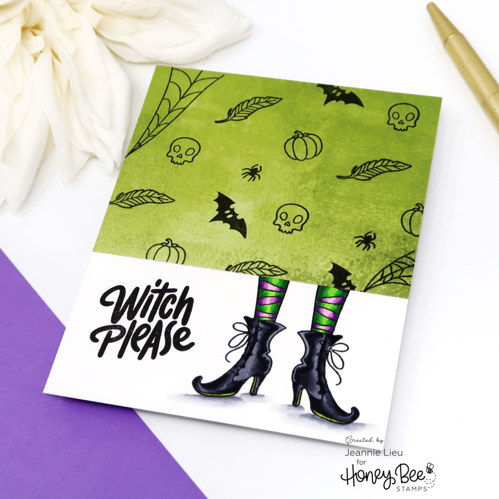 If The Broom Fits - Honey Cuts - Coordinating Dies - Honey Bee Stamps