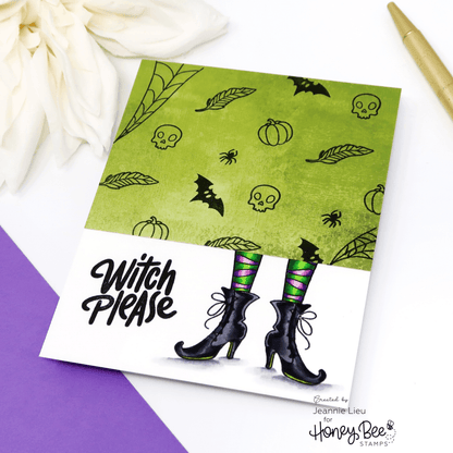 If The Broom Fits - Honey Cuts - Coordinating Dies - Honey Bee Stamps