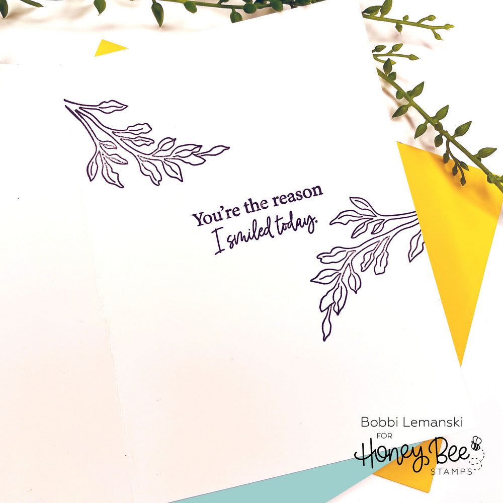 Inside: Kindness Sentiments - 6x8 Photopolymer Stamp Set - Honey Bee Stamps