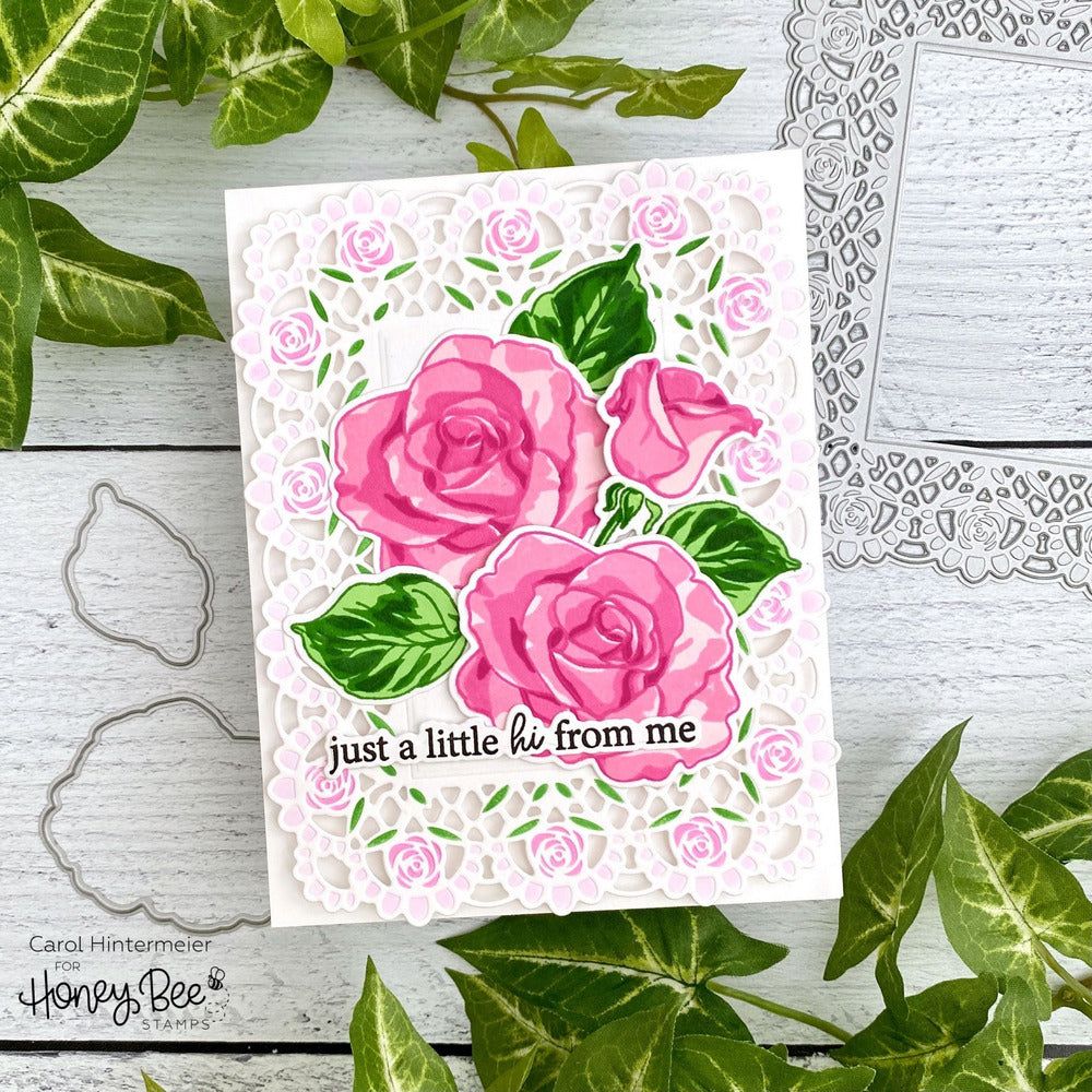 Inside: Kindness Sentiments - 6x8 Photopolymer Stamp Set - Honey Bee Stamps