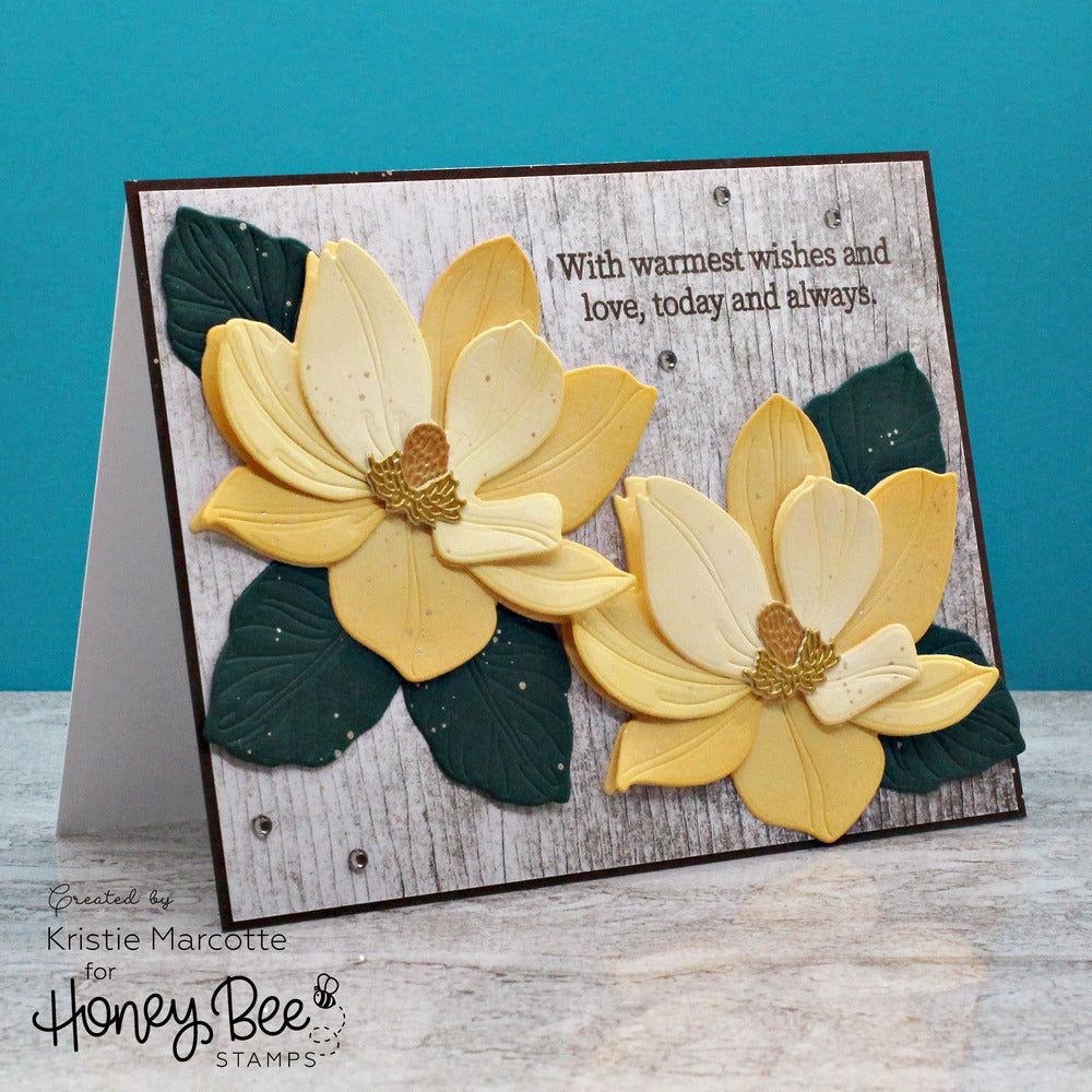 Inside: Wedding Sentiments - 6x6 Photopolymer Stamp Set - Honey Bee Stamps