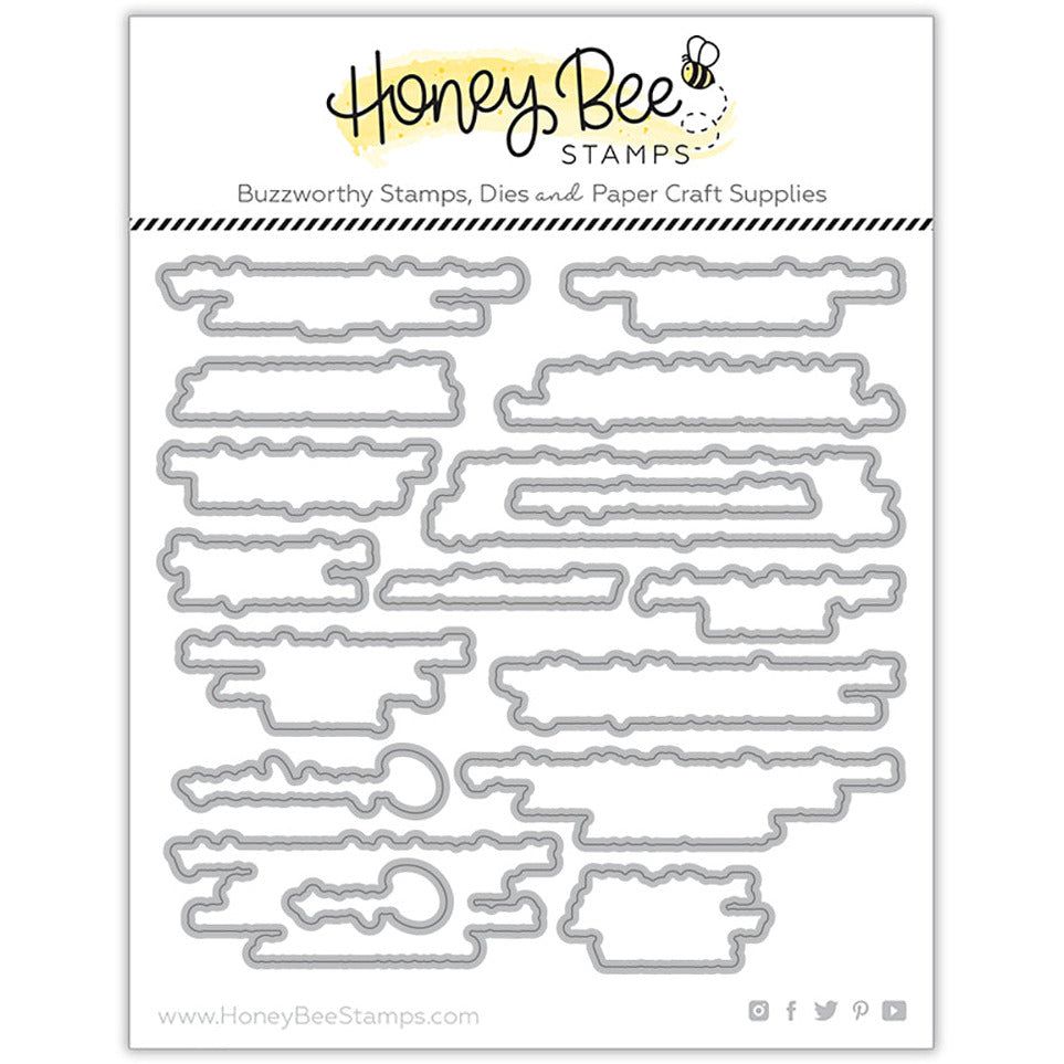 Inside: Welcome Baby Sentiments - Honey Cuts - Coordinating Dies - Honey Bee Stamps