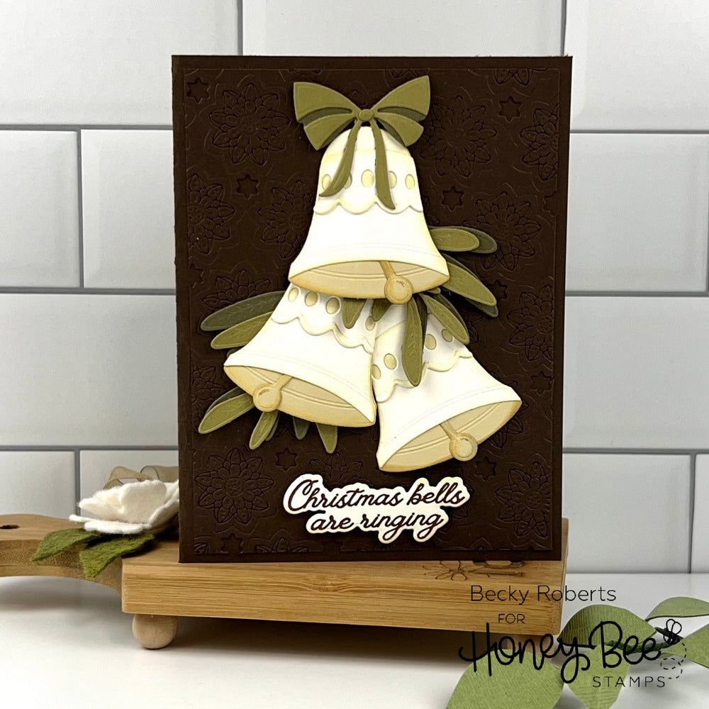 Jingle All The Way - 4x5 Photopolymer Stamp Set - Honey Bee Stamps