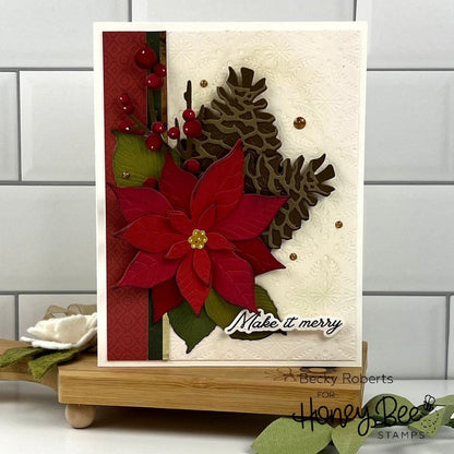 Jingle All The Way - Honey Cuts - Coordinating Dies - Honey Bee Stamps