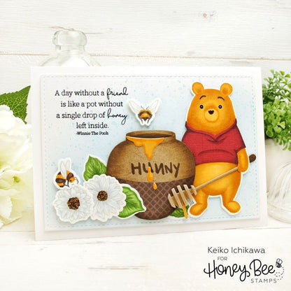 Just BEEcause - 6x8 Photopolymer Stamp Set - Retiring - Honey Bee Stamps