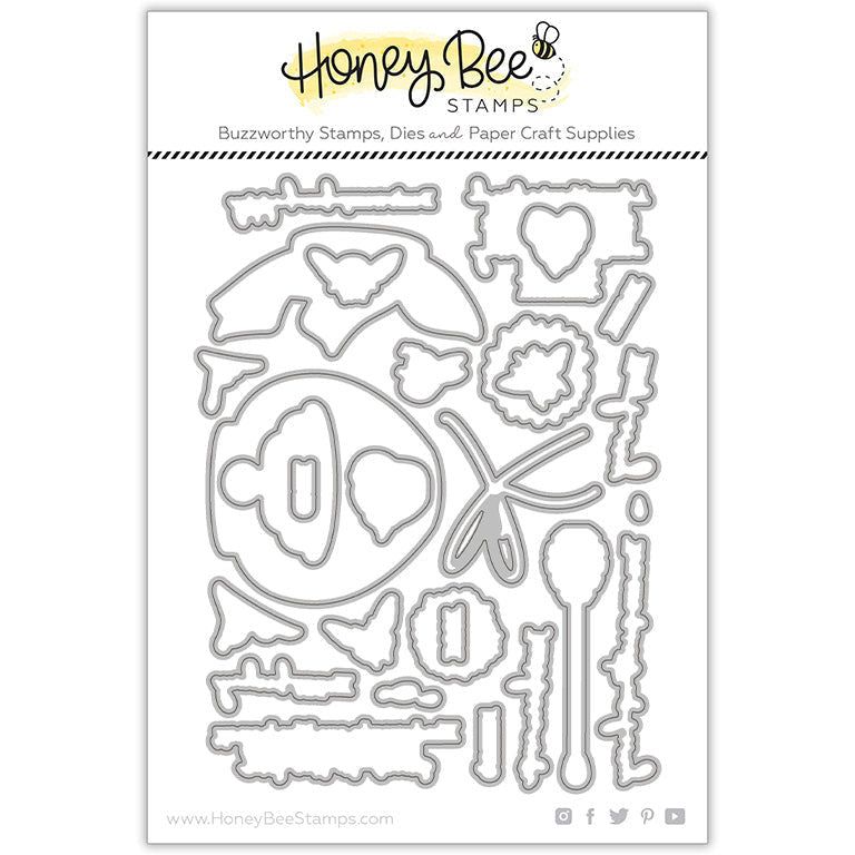 Just BEEcause - Honey Cuts - Coordinating Dies - Retiring - Honey Bee Stamps