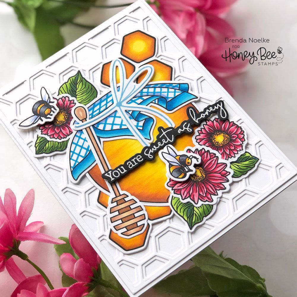 Just BEEcause - Honey Cuts - Coordinating Dies - Retiring - Honey Bee Stamps