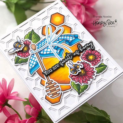 Just BEEcause - Honey Cuts - Coordinating Dies - Retiring - Honey Bee Stamps