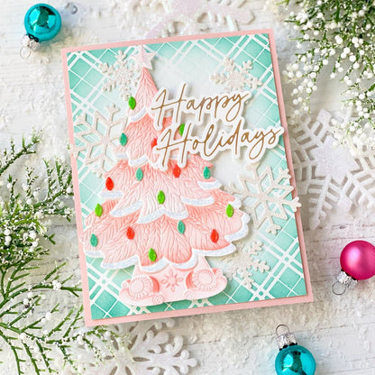 Layering Snowflakes - Honey Cuts - Stand - Alone Dies - Honey Bee Stamps