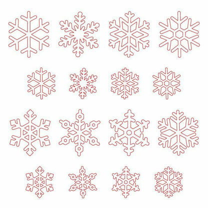 Layering Snowflakes - Honey Cuts - Stand - Alone Dies - Honey Bee Stamps