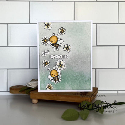 Lazy Daisy Pierced A2 Cover Plate - Honey Cuts - Stand - Alone Dies - Honey Bee Stamps