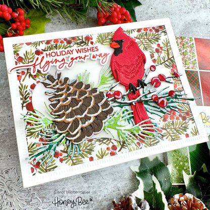 Let Nature Sing - Honey Cuts - Coordinating Dies - Honey Bee Stamps