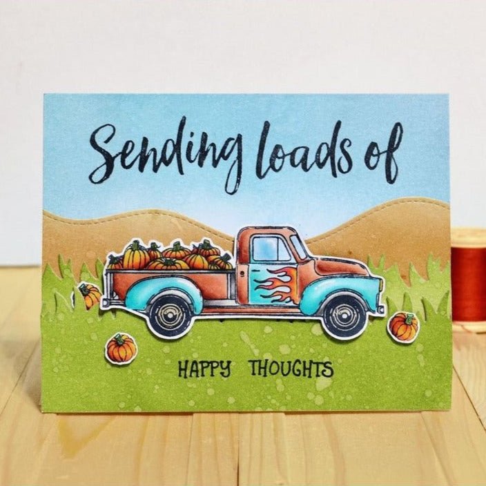 Little Pickup - 4x6 Photopolymer Stamp Set - Honey Bee Stamps