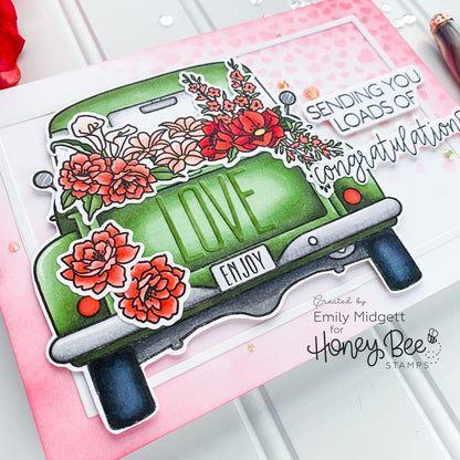 Loads Of Love - 6x6 Photopolymer Stamp Set - Honey Bee Stamps