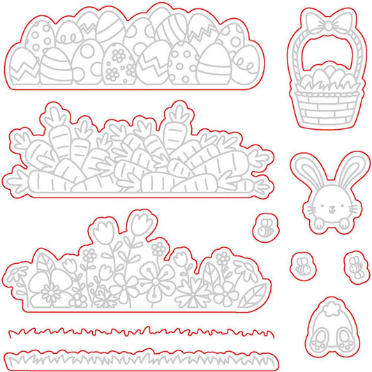 Loads Of Spring - Honey Cuts - Coordinating Dies - Honey Bee Stamps