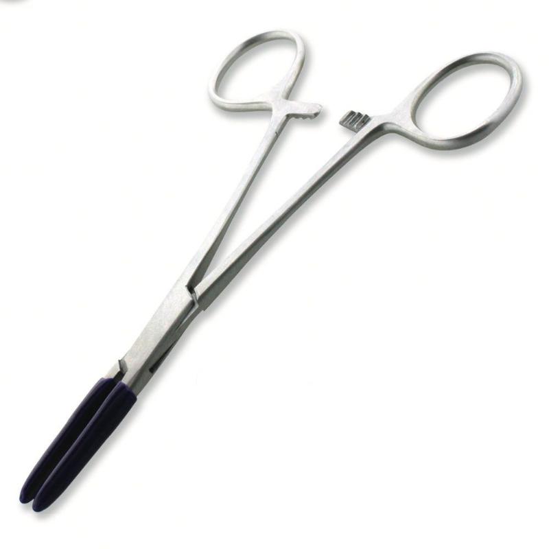 Locking Pliers - Hemostat Clamp with Nylon Coated Jaw Tip 5.75" - Honey Bee Stamps