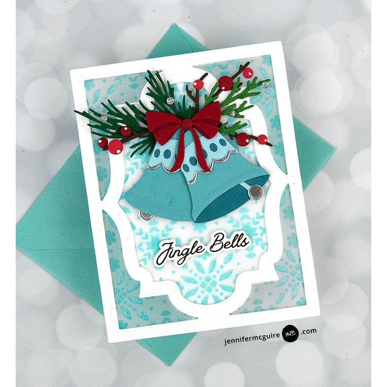 Lovely Layering Holiday Bells - Honey Cuts - Stand - Alone Dies - Honey Bee Stamps