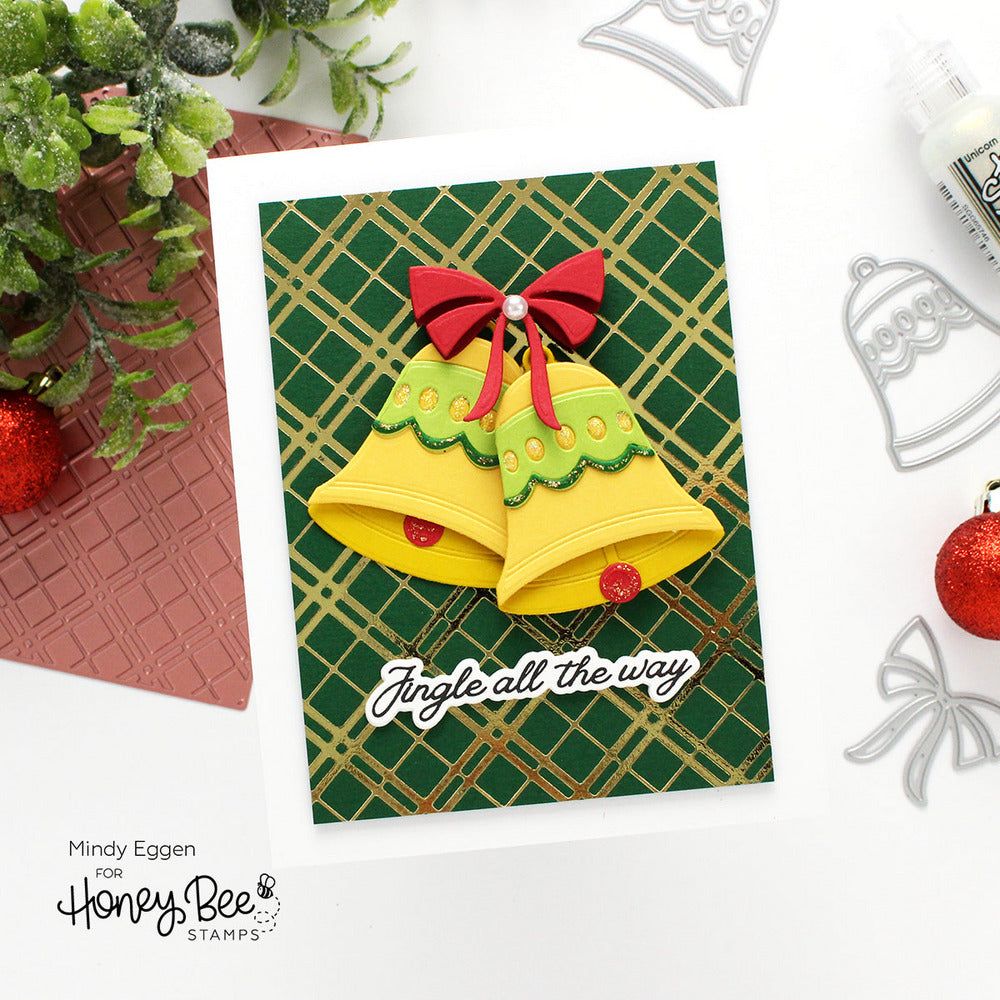 Lovely Layering Holiday Bells - Honey Cuts - Stand - Alone Dies - Honey Bee Stamps