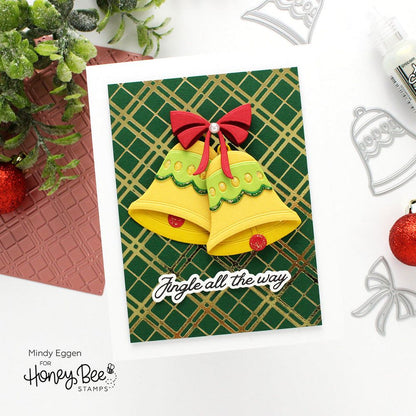 Lovely Layering Holiday Bells - Honey Cuts - Stand - Alone Dies - Honey Bee Stamps