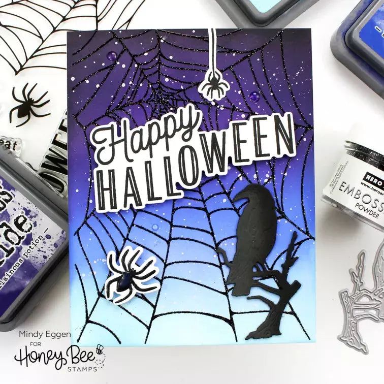 Lovely Layers: A Little Spooky - Honey Cuts - Stand - Alone Dies - Honey Bee Stamps