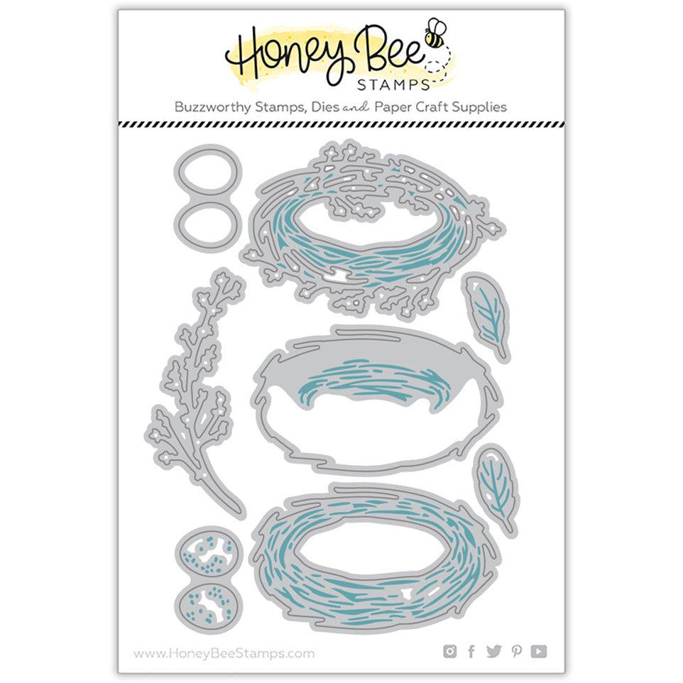 Lovely Layers: Nest - Honey Cuts - Stand - Alone Dies - Honey Bee Stamps