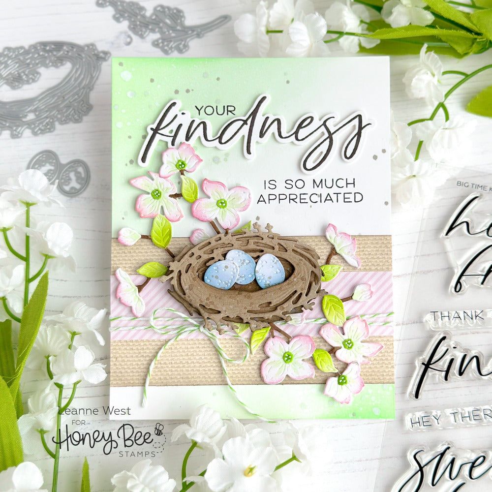 Lovely Layers: Nest - Honey Cuts - Stand - Alone Dies - Honey Bee Stamps