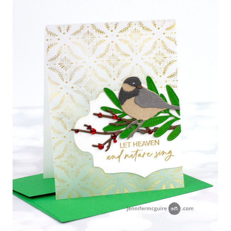Lovely Layers: Winter Birds - Honey Cuts - Stand - Alone Dies - Honey Bee Stamps