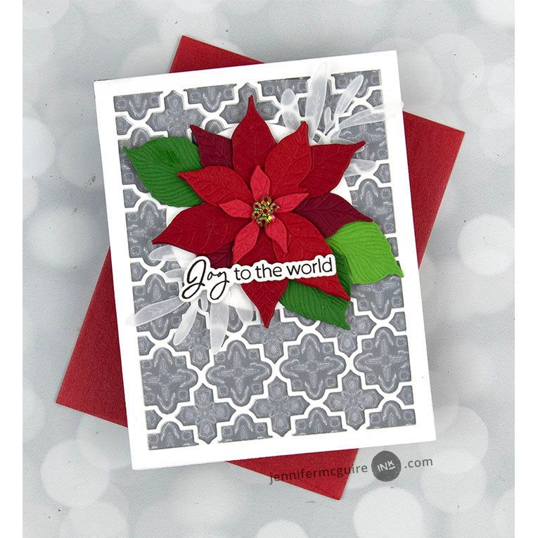Lovely Layers: Winter Greenery - Honey Cuts - Stand - Alone Dies - Honey Bee Stamps