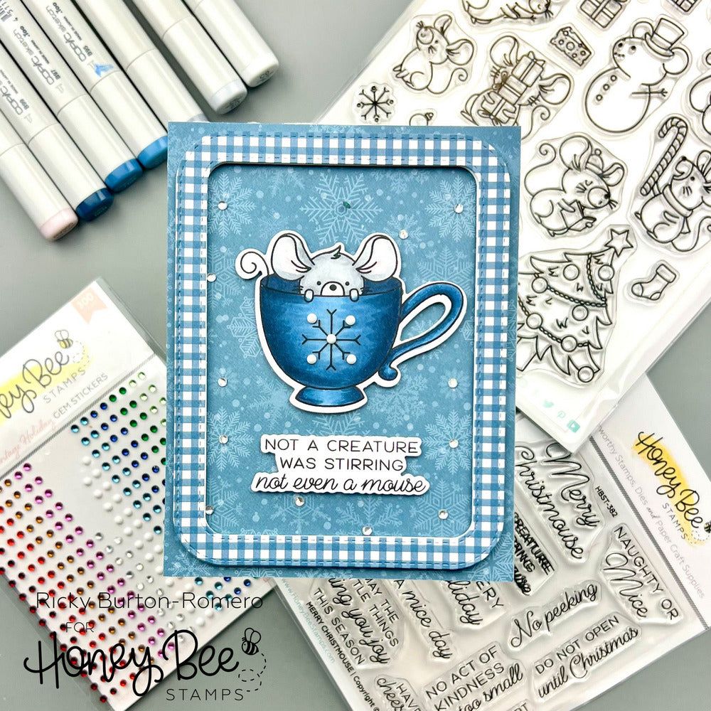 Merry Christmouse - Honey Cuts - Coordinating Dies - Retiring - Honey Bee Stamps
