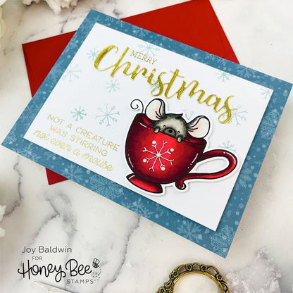 Merry Christmouse - Honey Cuts - Coordinating Dies - Retiring - Honey Bee Stamps