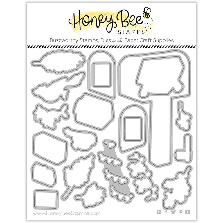 Merry Mail - Honey Cuts - Coordinating Dies - Honey Bee Stamps
