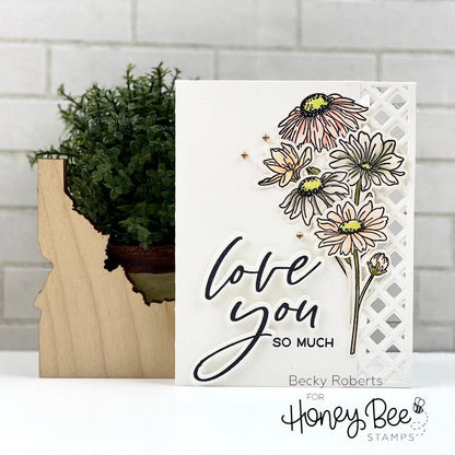 Miss You Big Time - Honey Cuts - Coordinating Dies - Honey Bee Stamps